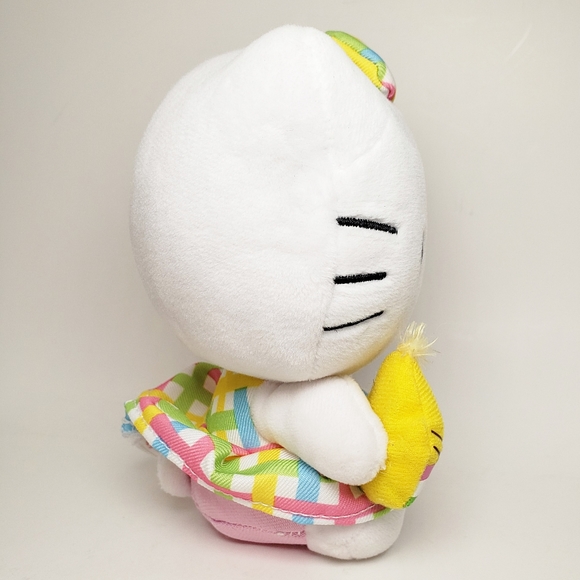 Ty Sanrio Hello Kitty Plush Easter Spring with Yellow Chick - Picture 6 of 9